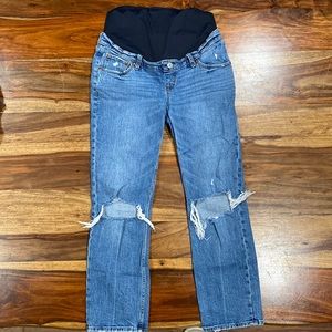 A&F maternity jeans